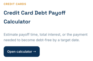 Credit-card-payoff-calculator