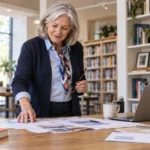 Older professional continuing to work while reviewing retirement and Social Security decisions