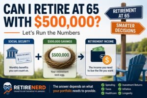 Can I retire at 65 with $500,000