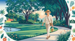 walking-by-the-park-sunny