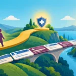 An age-gap couple follows two staggered healthcare paths toward Medicare on different dates.